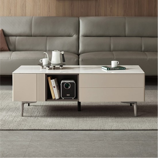 [BUNDLE] Living Room Bundle - Mila Leathaire Sofa + Charmaine Set